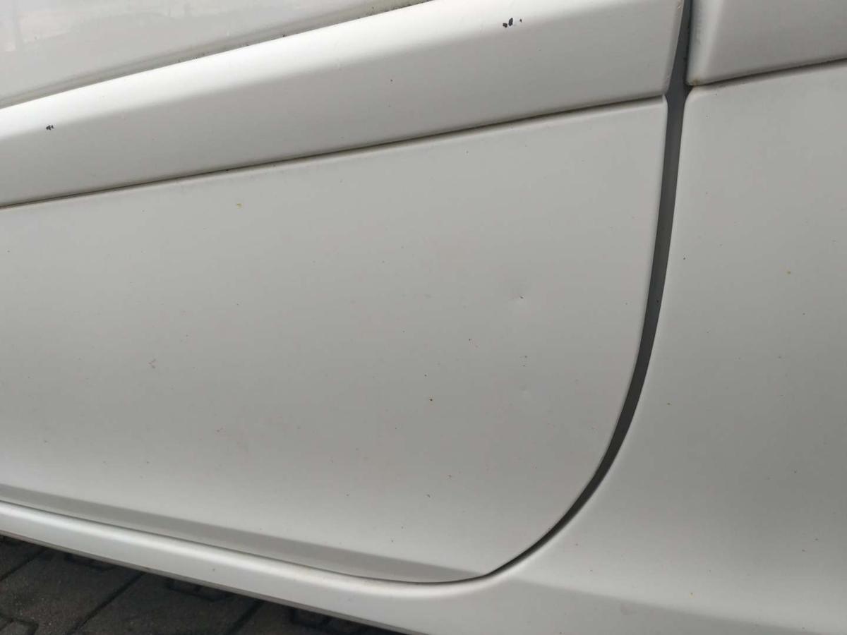 Renault Clio 3 original Tür vorn links OV369 Weiß 3-Türer Rohbau Bj.2009